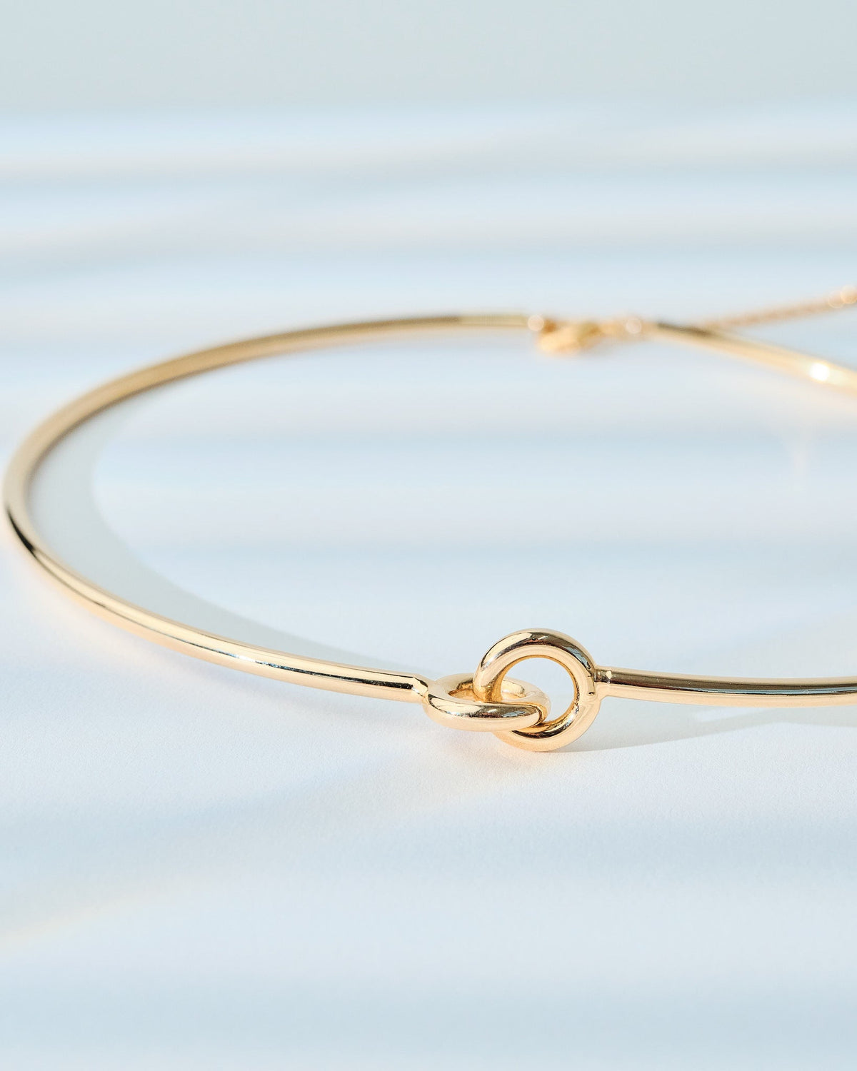 18K Plated Paris Choker