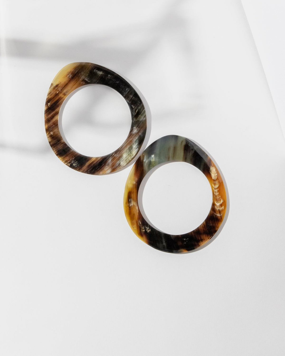 Set of 2 Horn Bangles