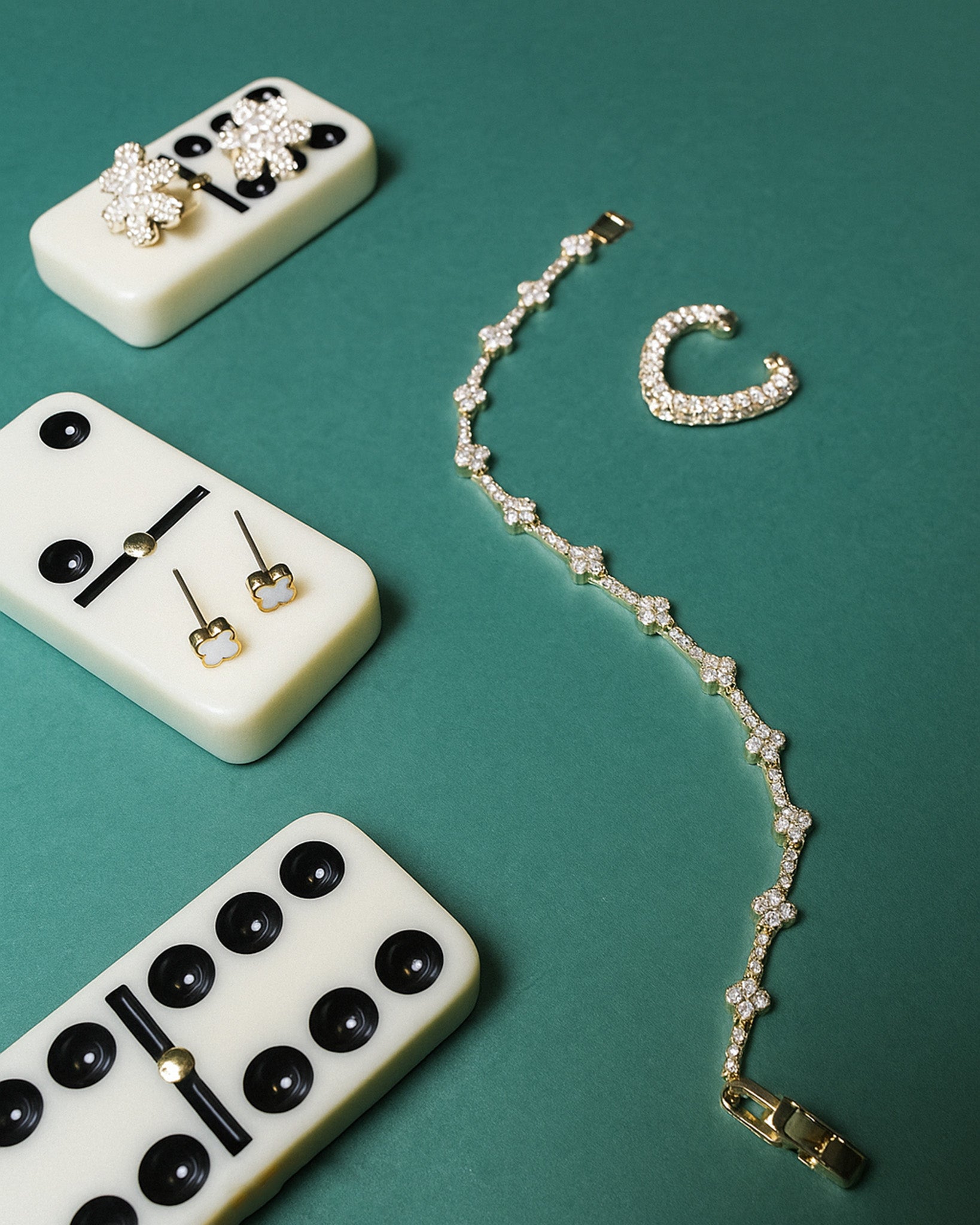 18K Plated Wynn Post Earrings