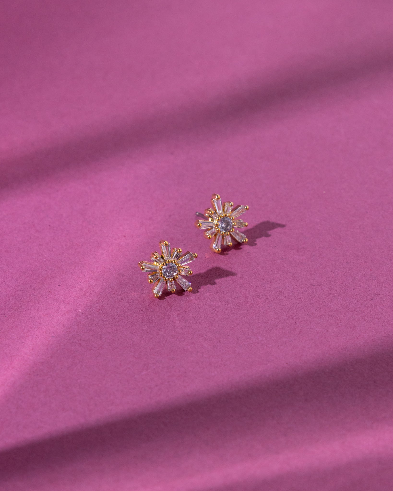 18K Plated Party Post Earrings