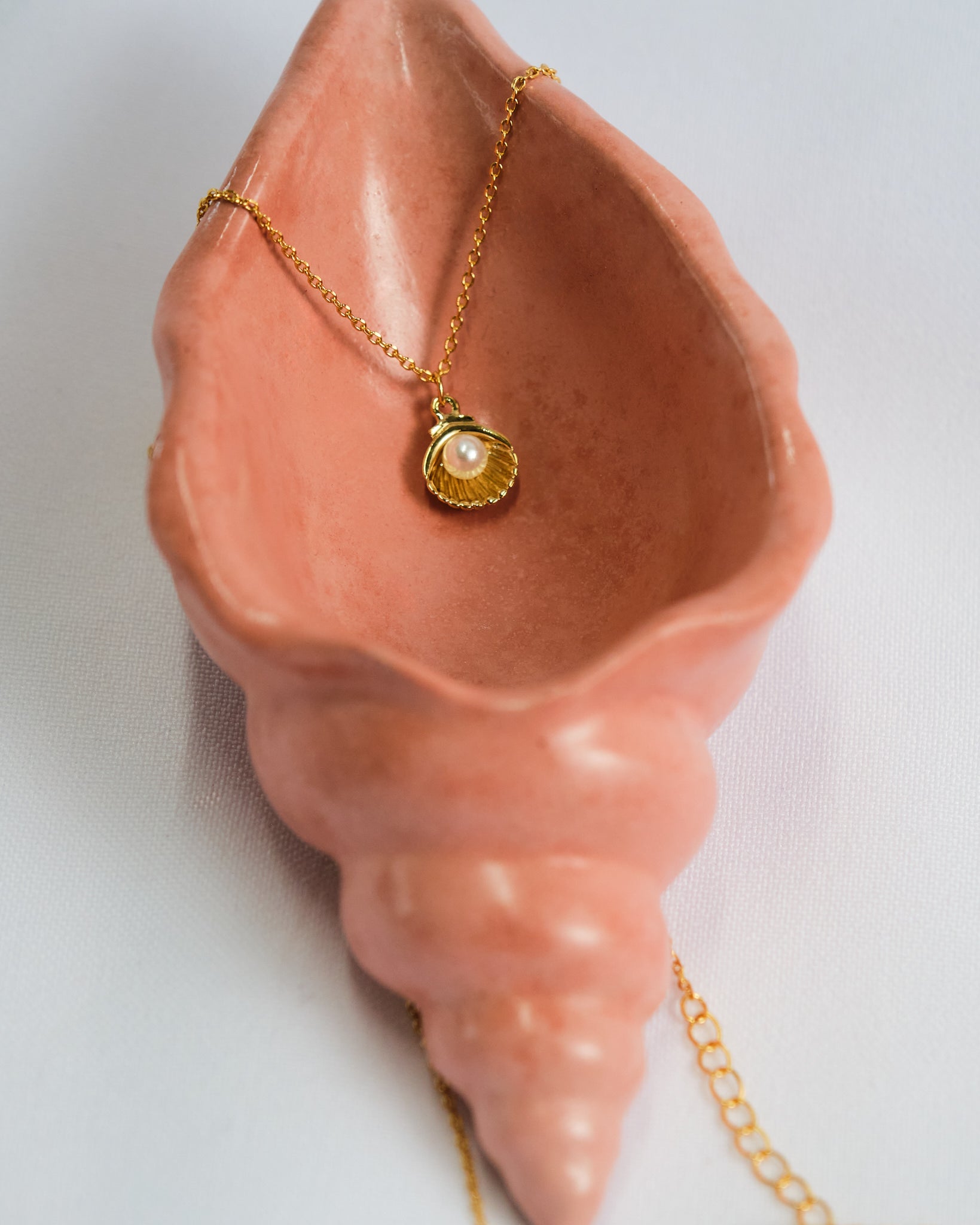 18K Plated Mermaid Necklace