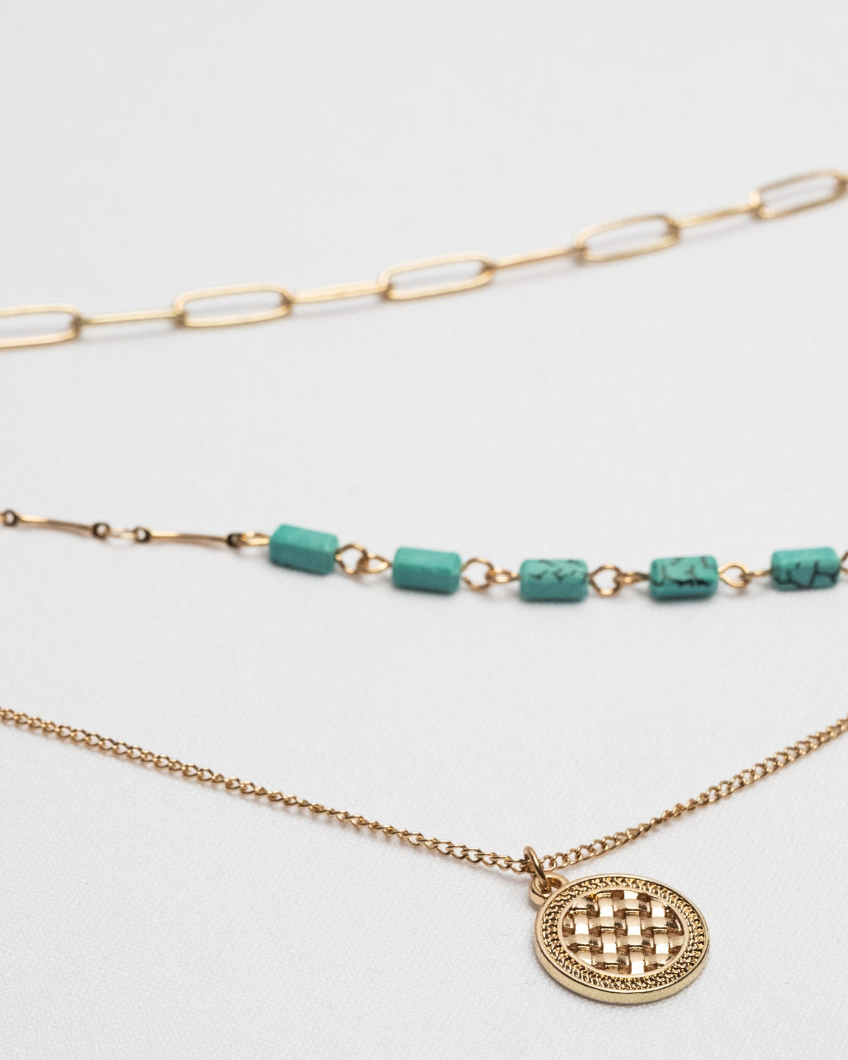 14K Plated Albie Necklace