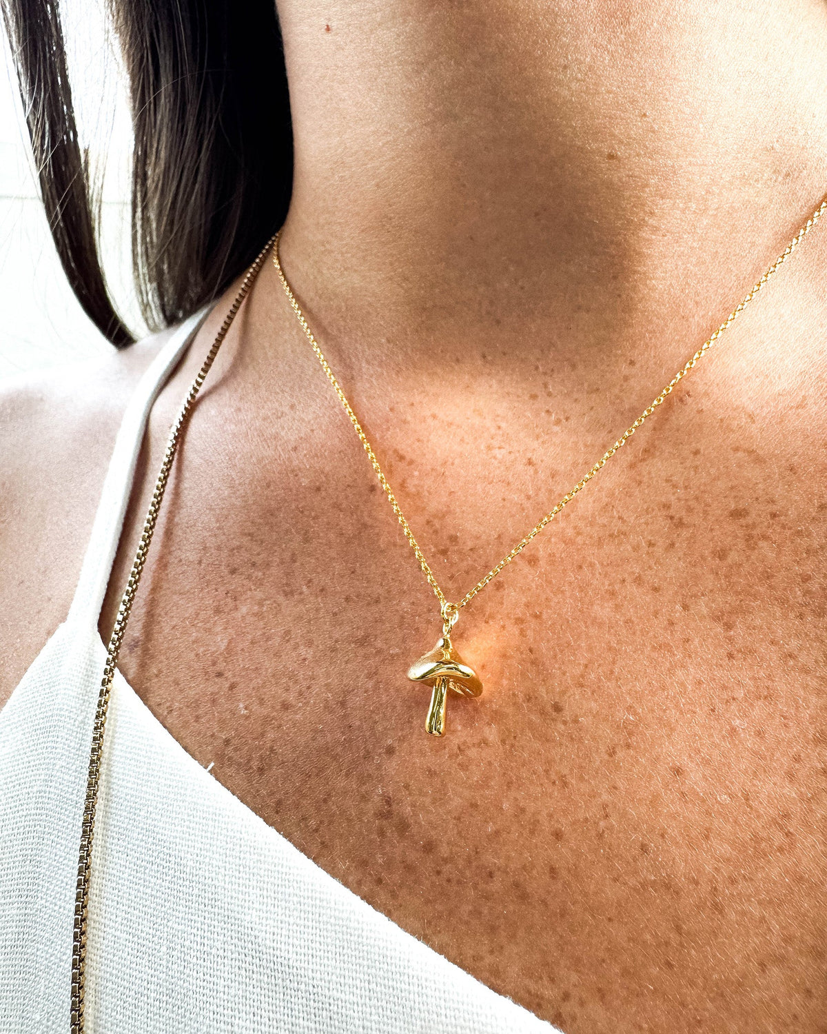 16K Plated Pitufina Necklace