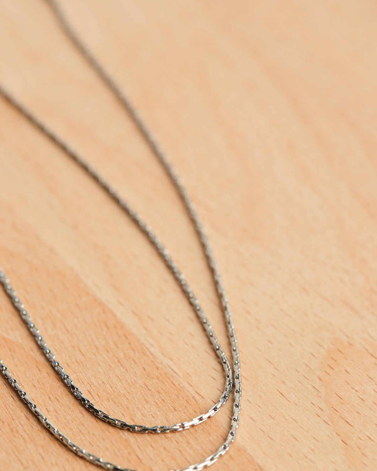 Simple Silver Necklace