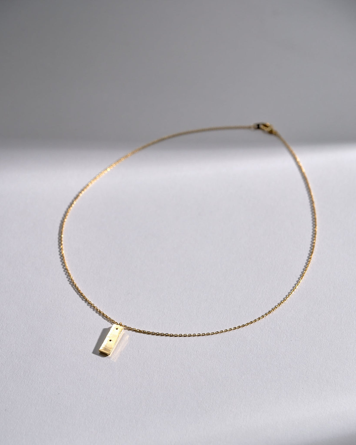 16K Plated Spiritual Stick Necklace