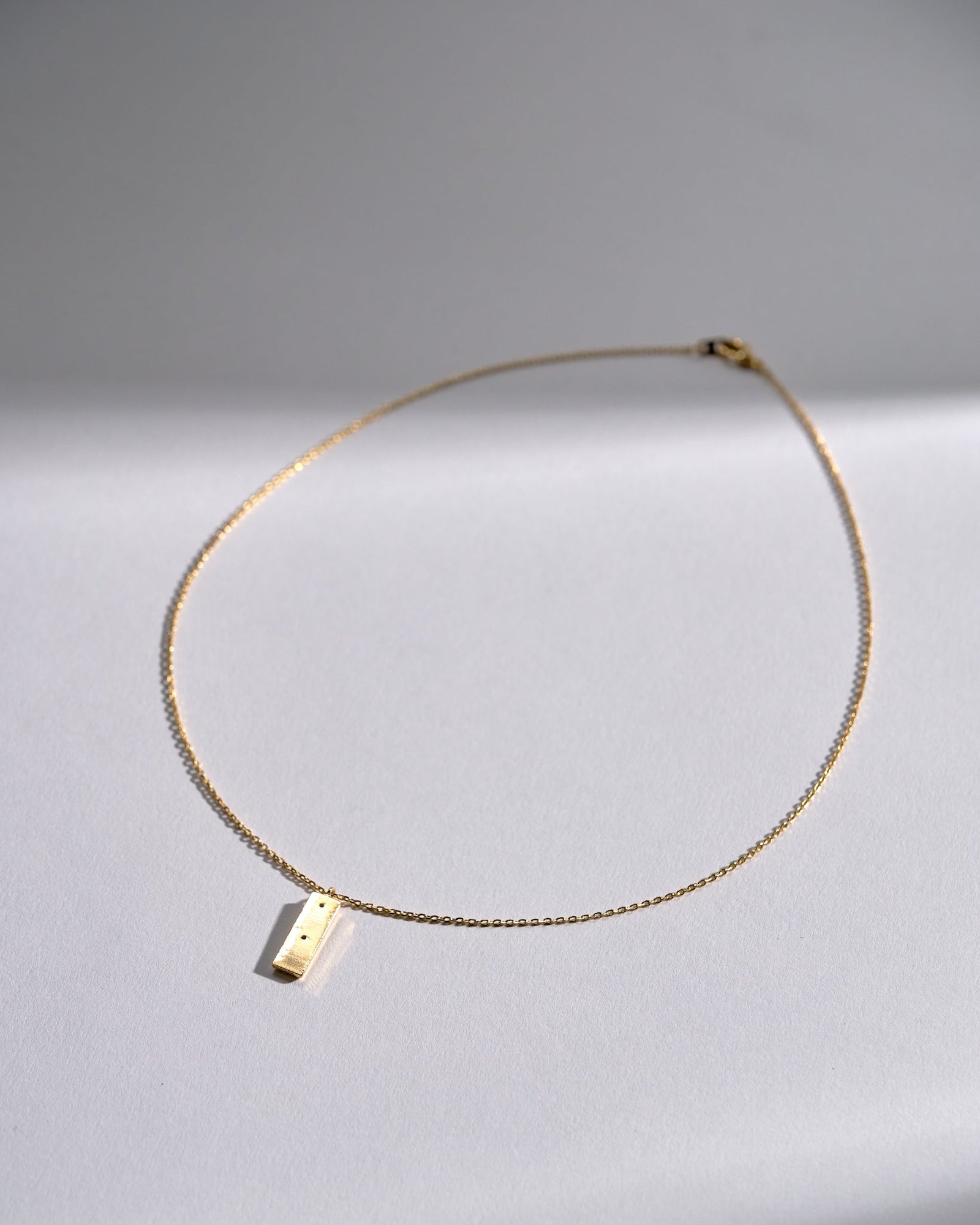 16K Plated Spiritual Stick Necklace