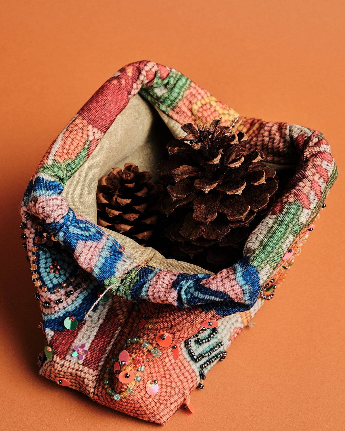Beaded Tropiko Clutch
