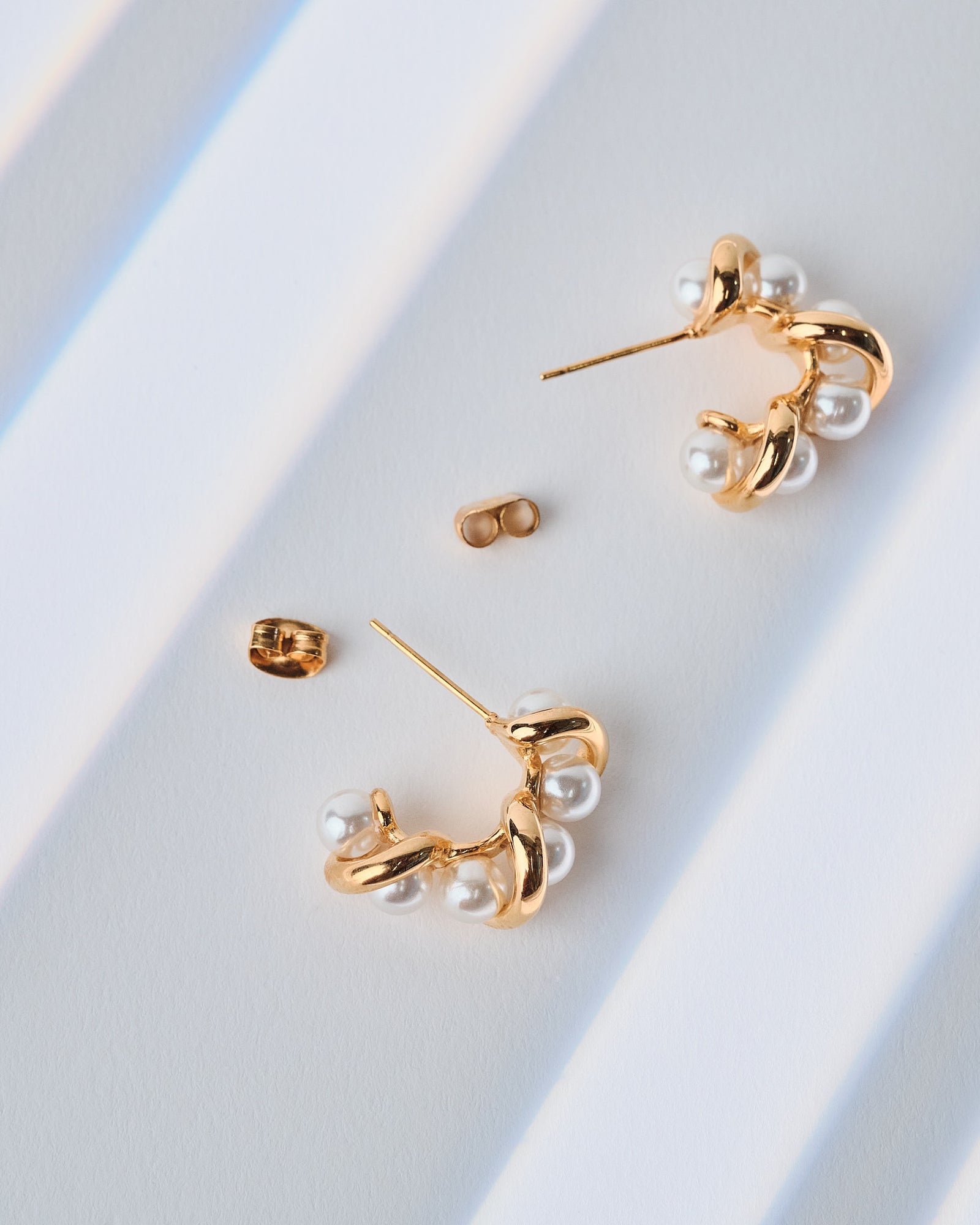 18K Plated Blend Earrings