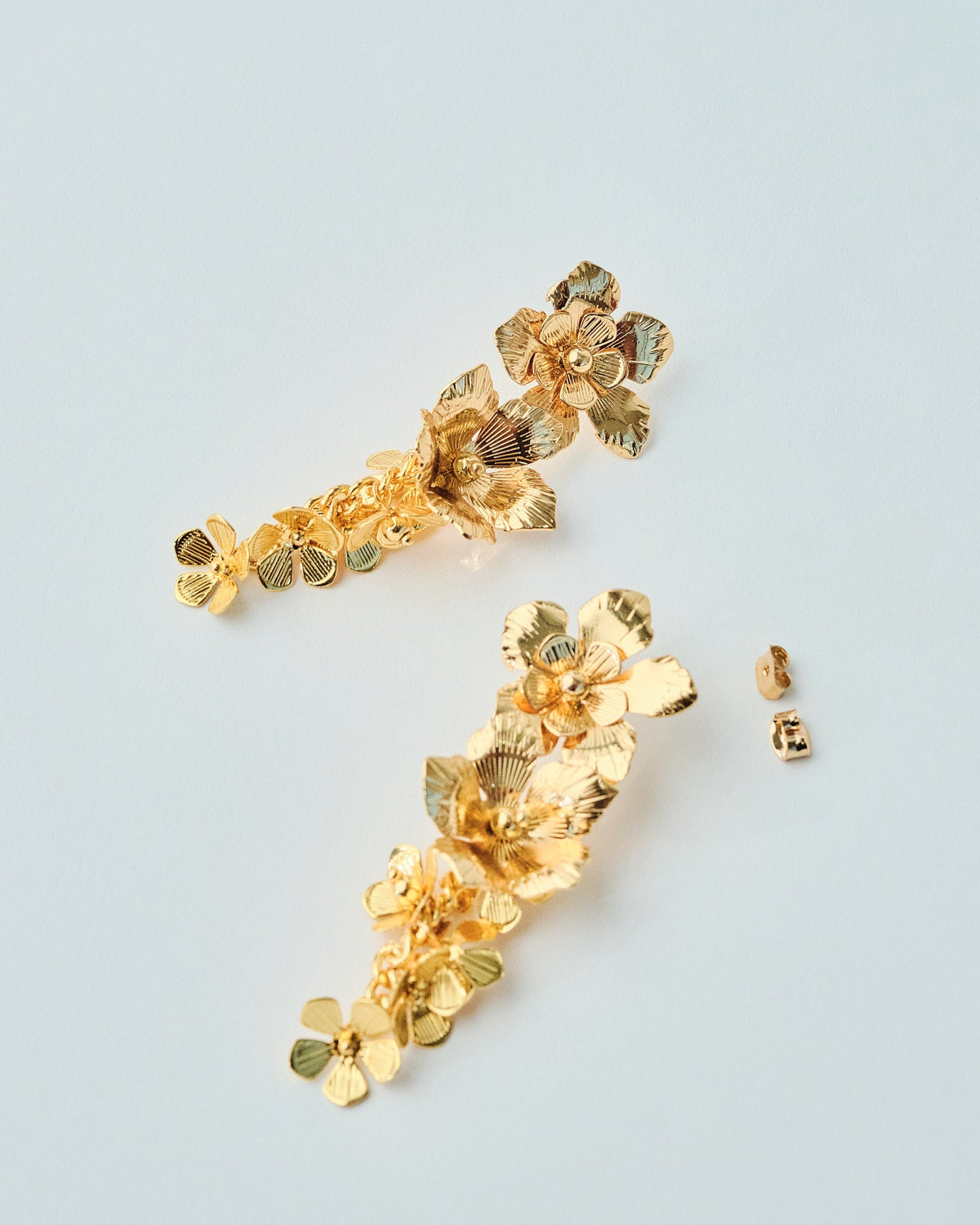 16K Plated Flores Earrings