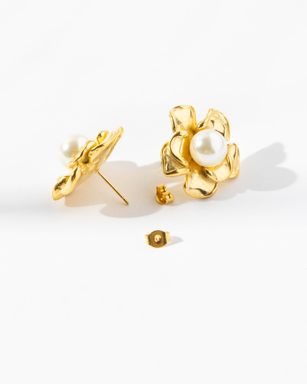 18K Plated Perla Bloom Earrings