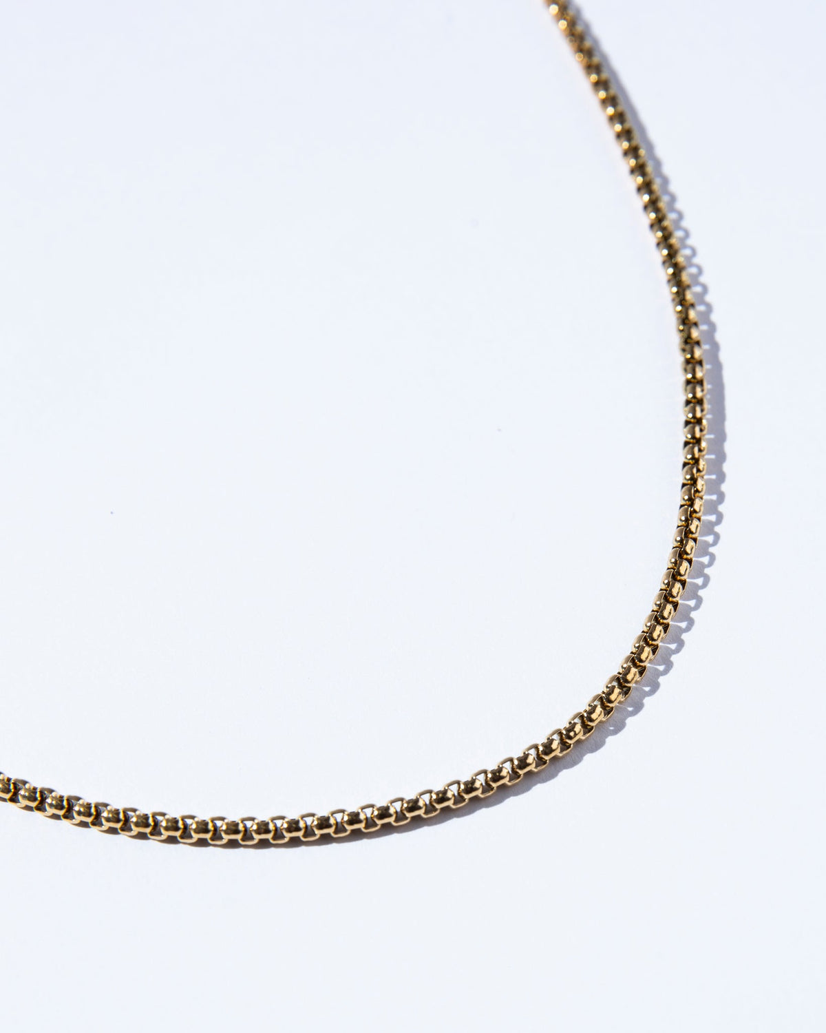 18K Plated David Chain Necklace