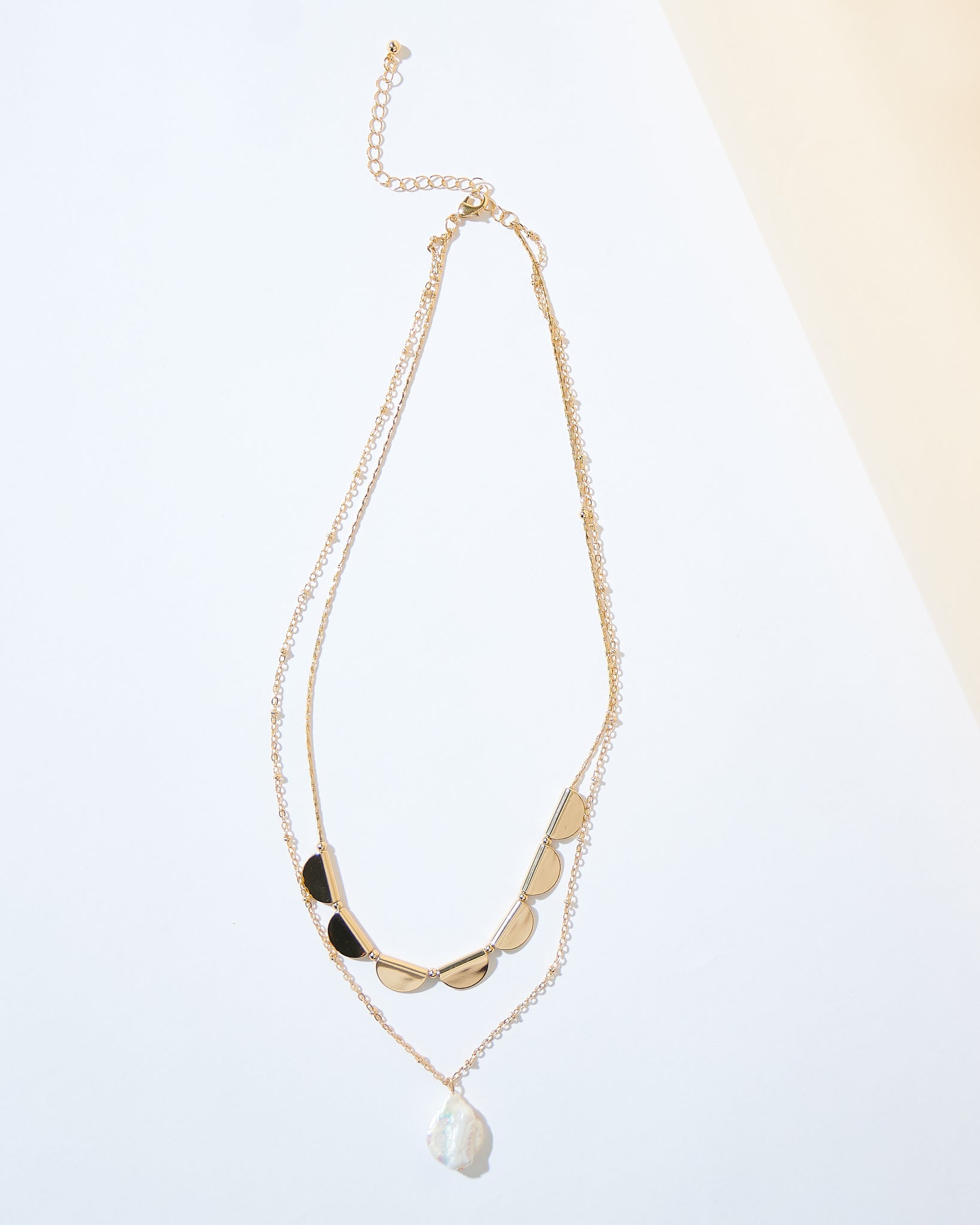 14K Plated Charlotte Necklace
