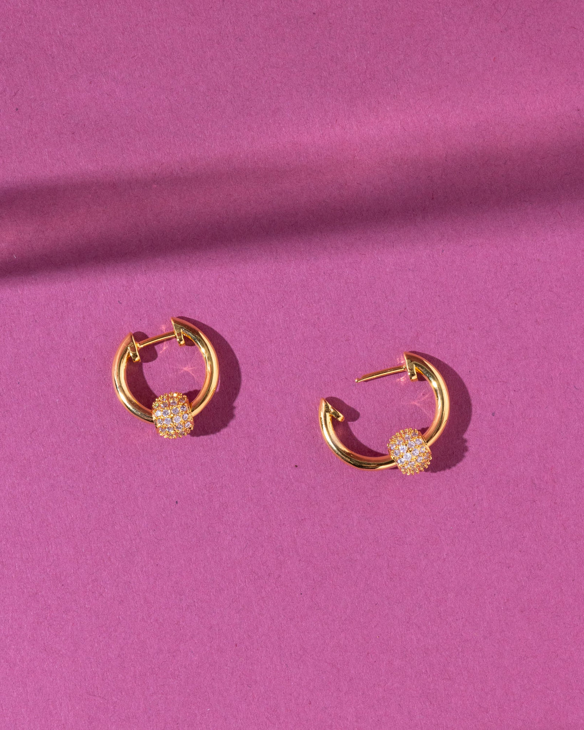 18K Plated Villegas Earrings