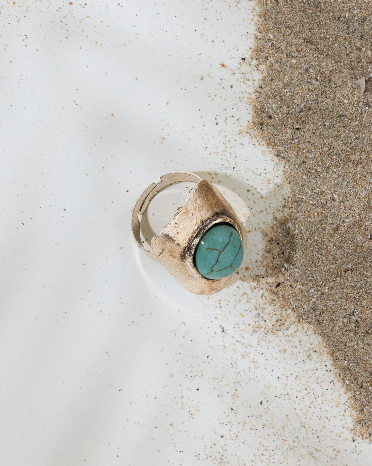 Modern Gemstone Ring