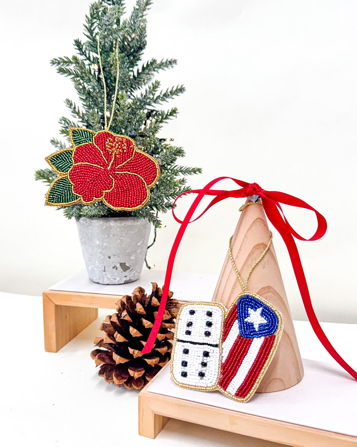 Domino Ornament