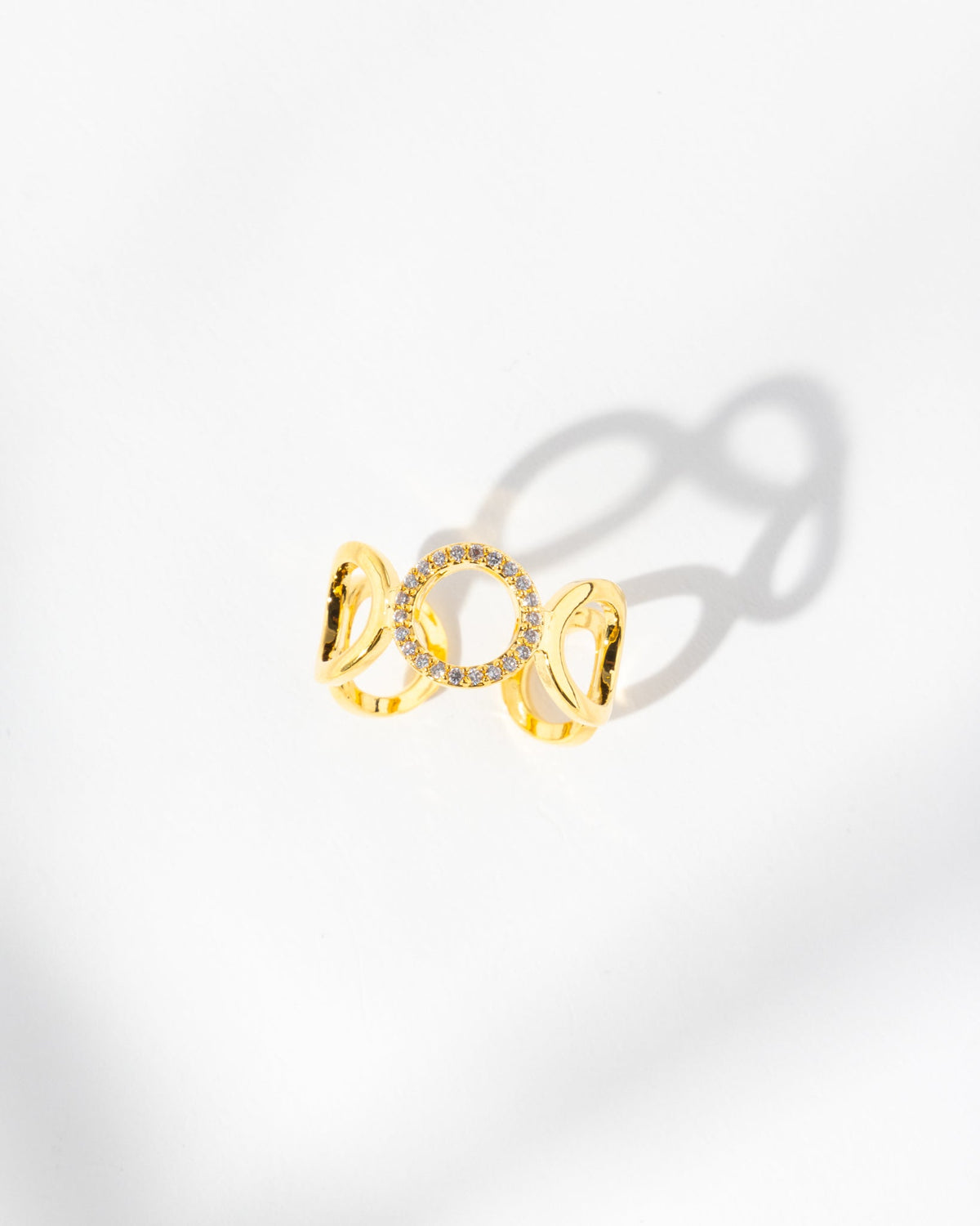 18K Plated Gaurav Ring