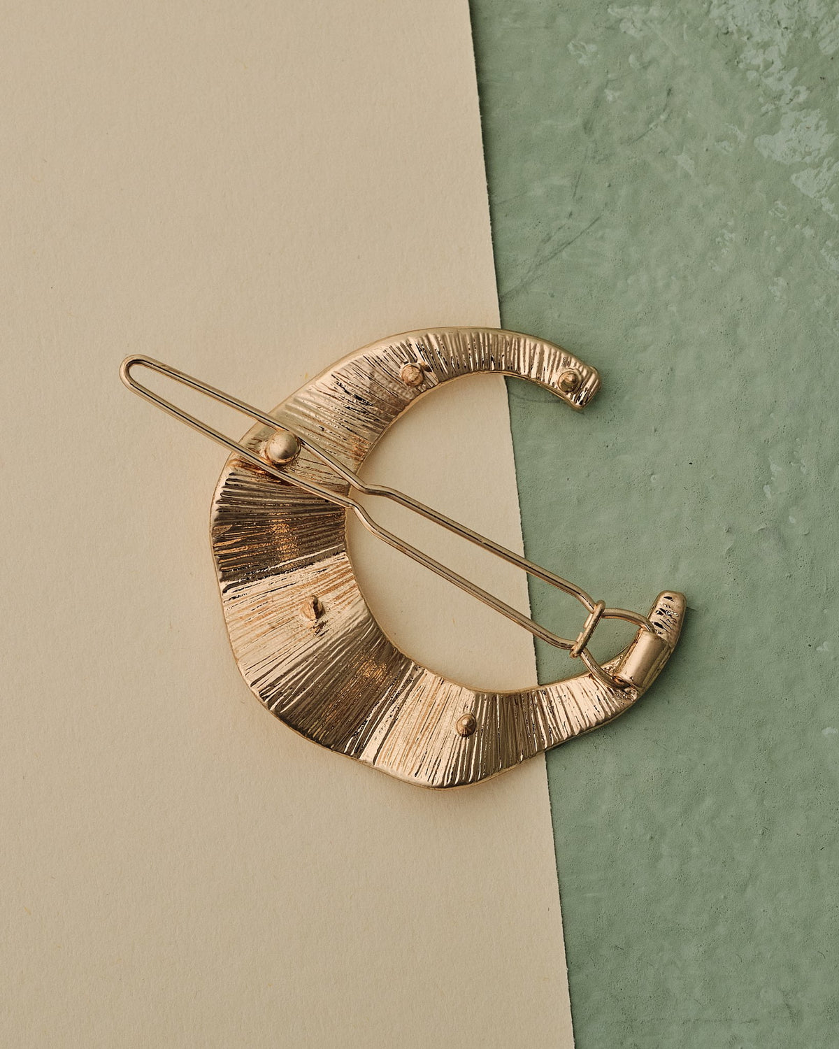 16K Plated Luna Hair Pin