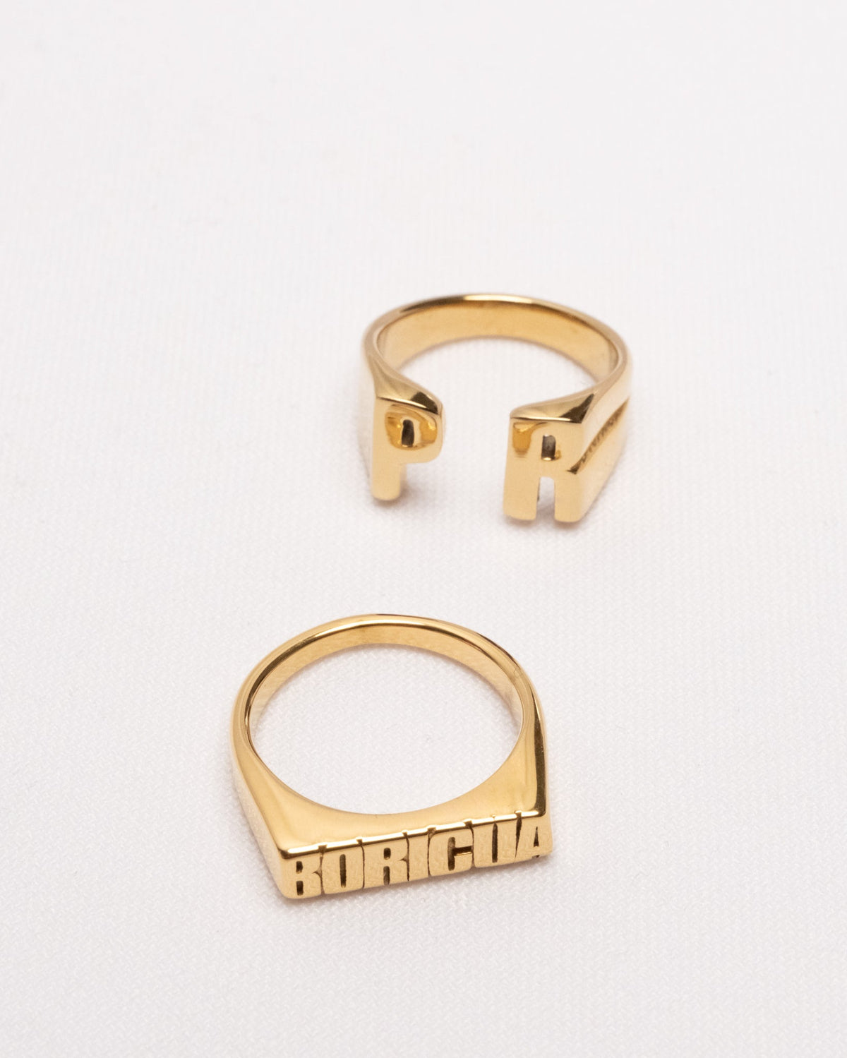 18K Plated PR Ring