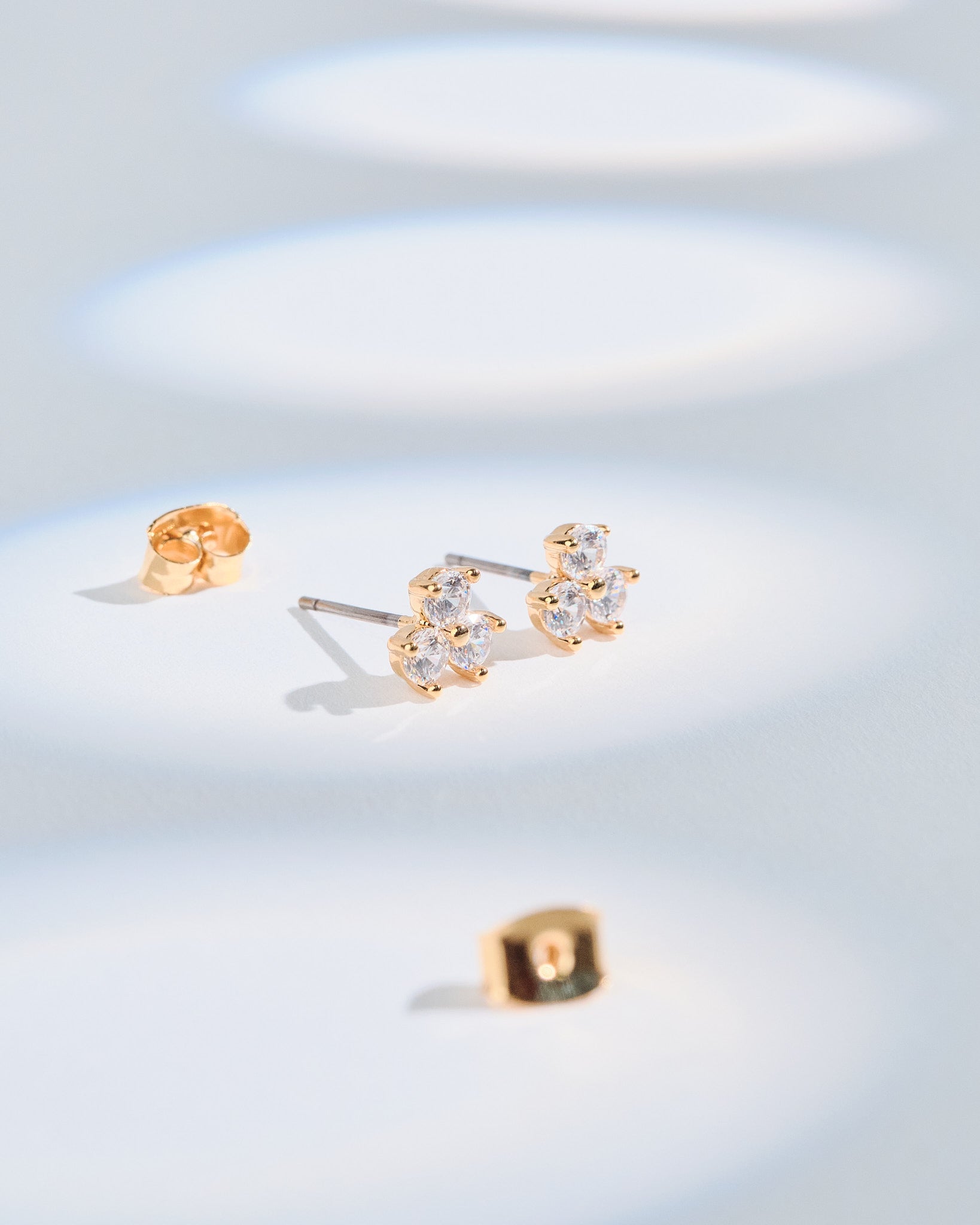 18K Plated Elle Posts