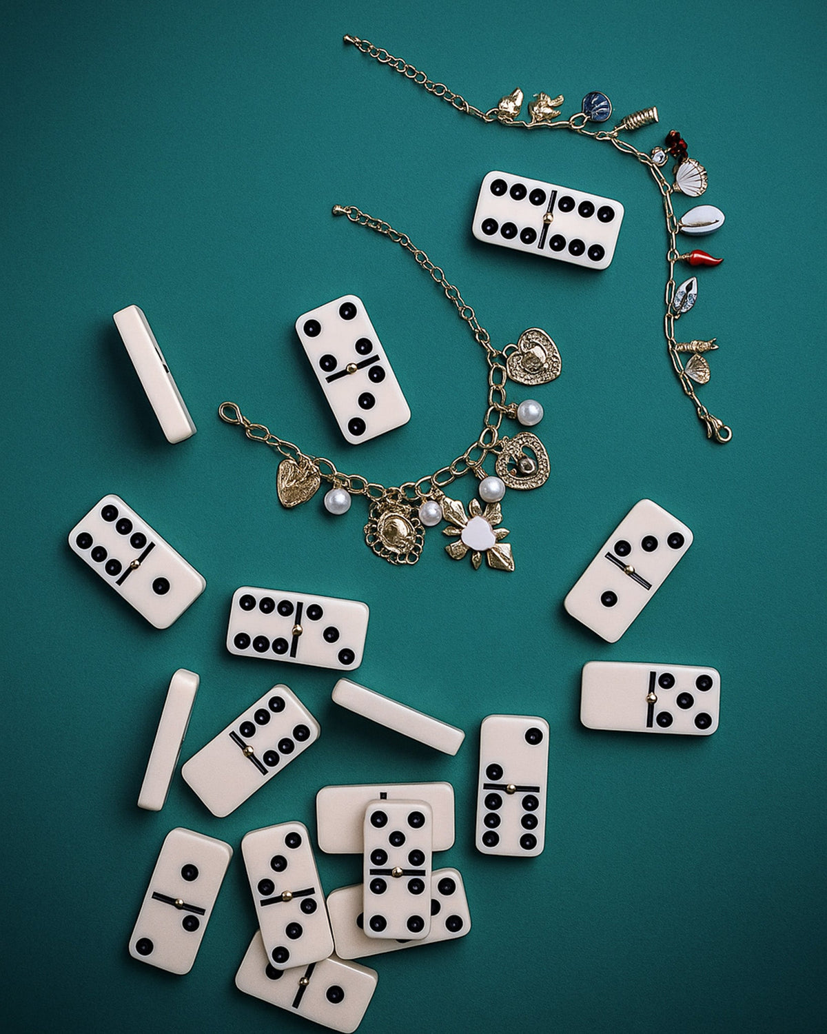 16K Plated Sacred Heart Bracelet