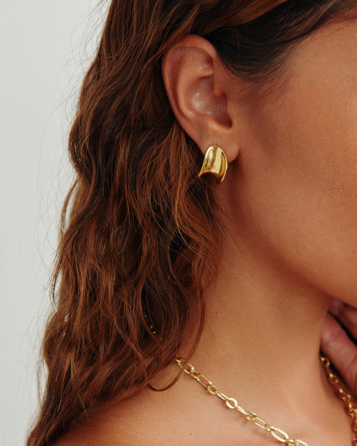 18K Plated Access Earrings