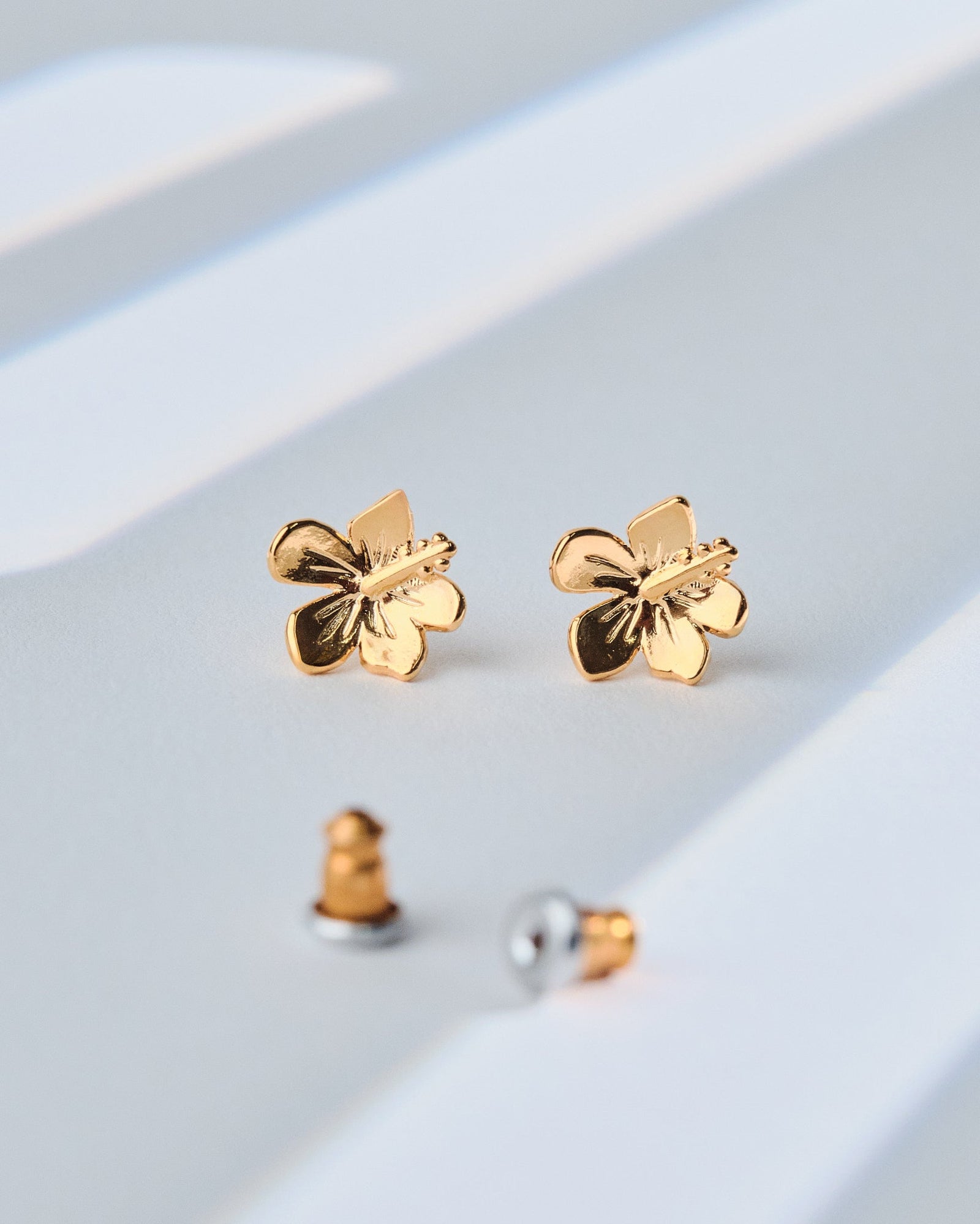 16K Plated Amapola Earrings