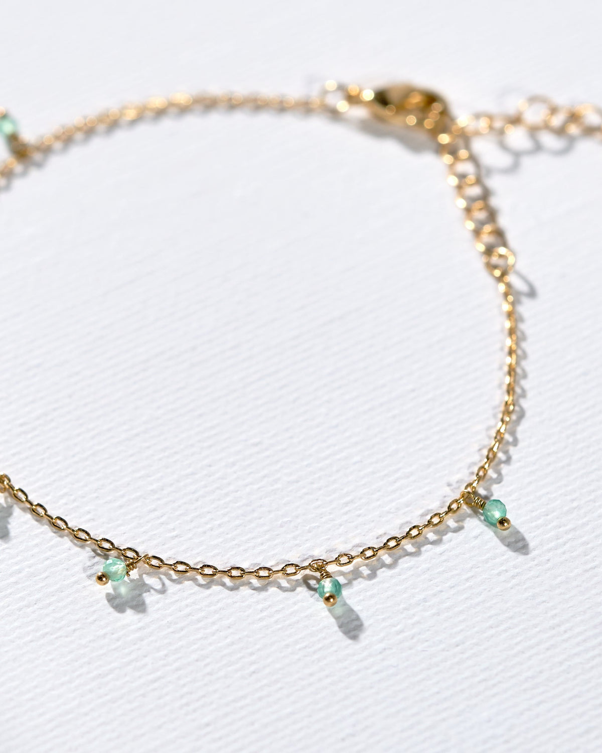 16K Plated Tiny Stones Bracelet