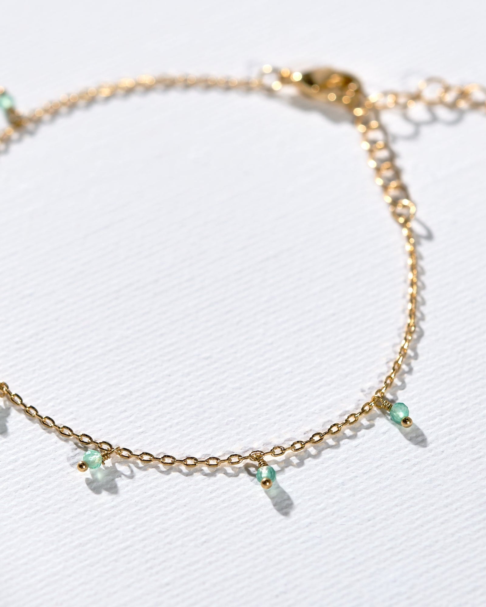 16K Plated Tiny Stones Bracelet