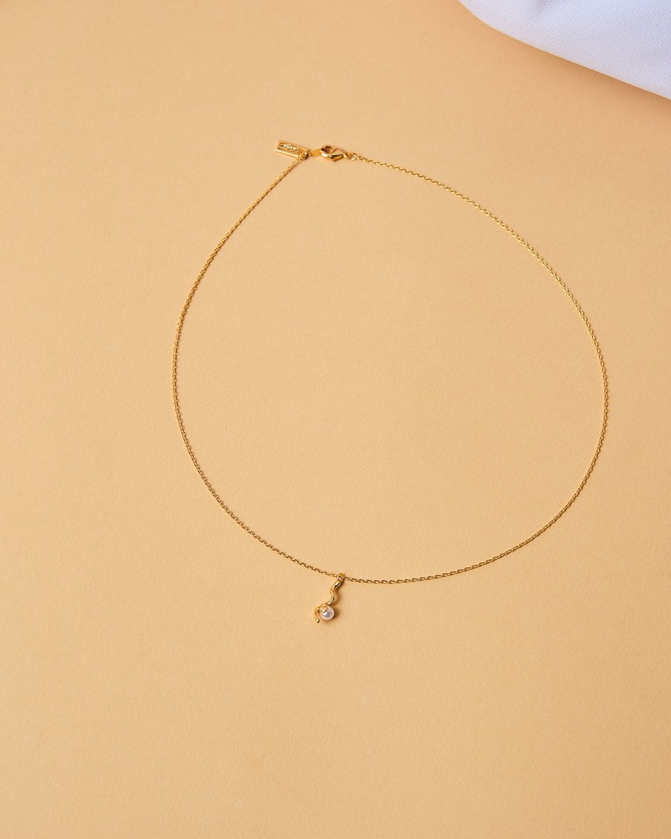 16K Plated Stephana Necklace