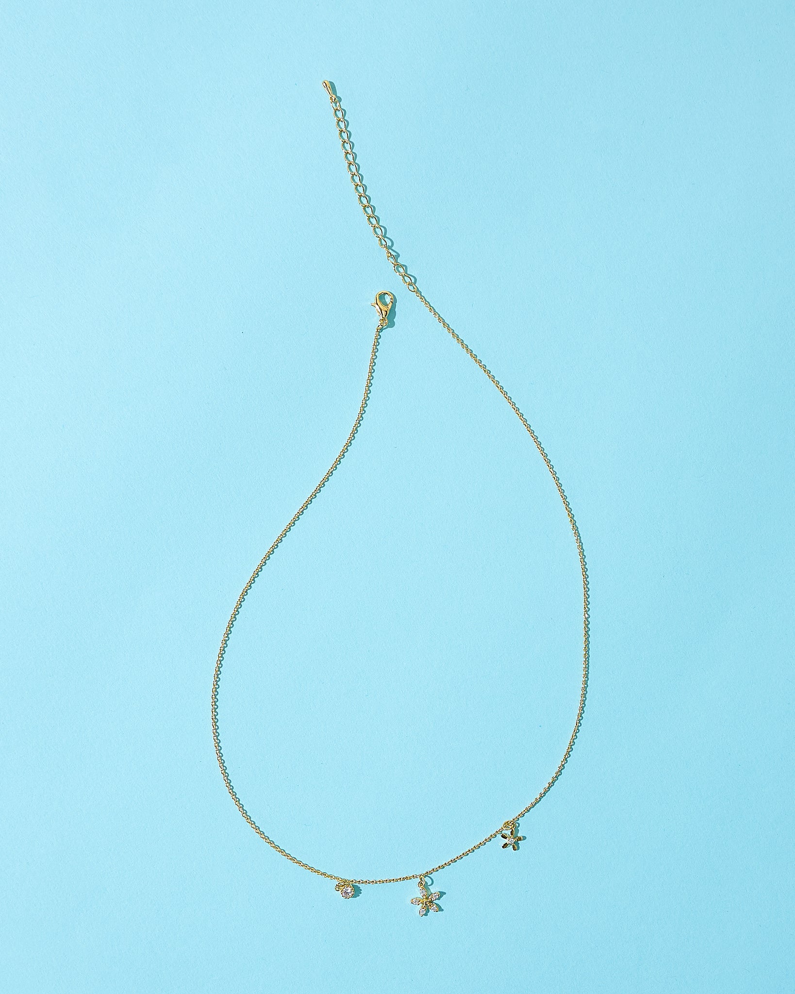 16K Plated Lillian Necklace