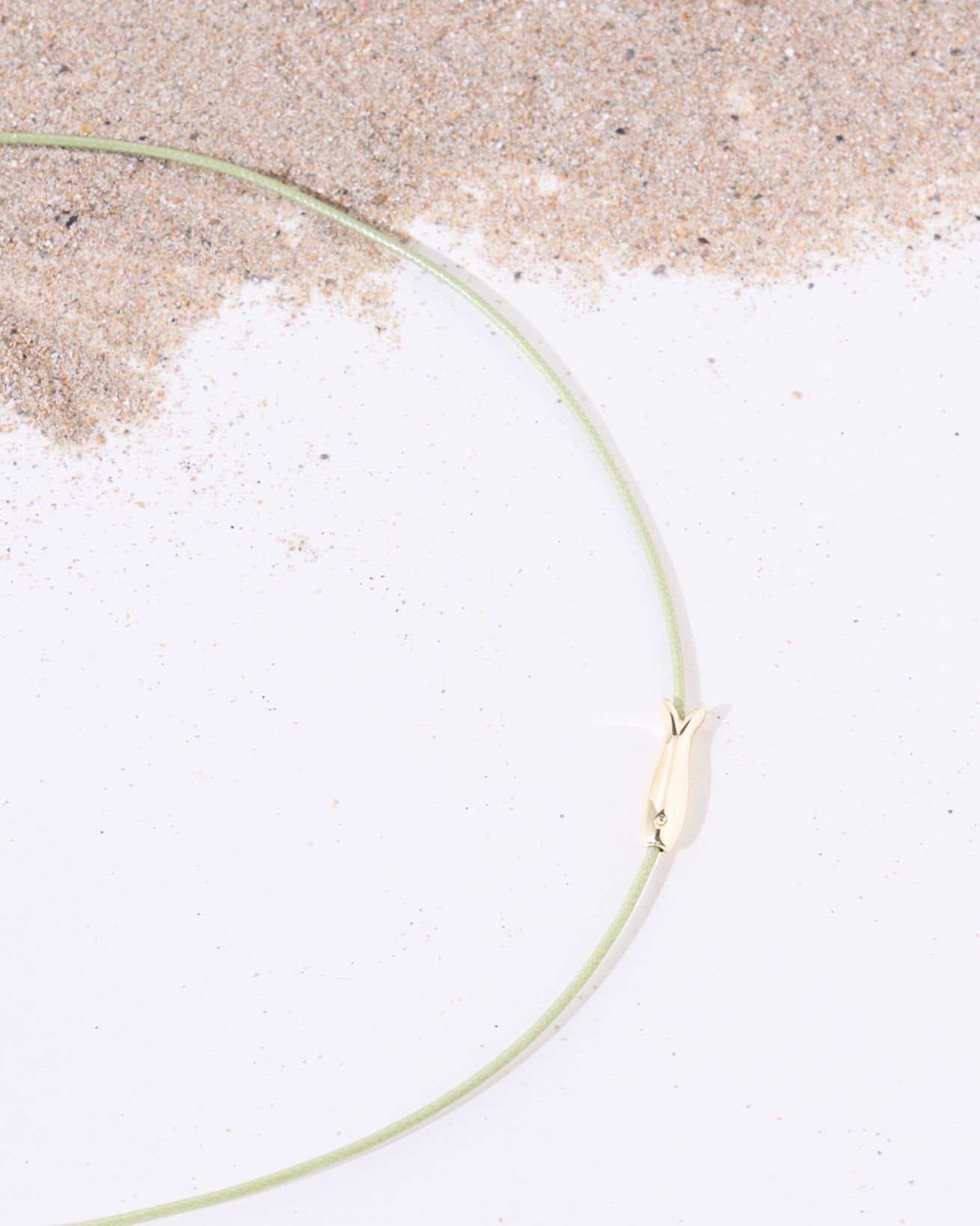 18K Plated Mini Fish Necklace