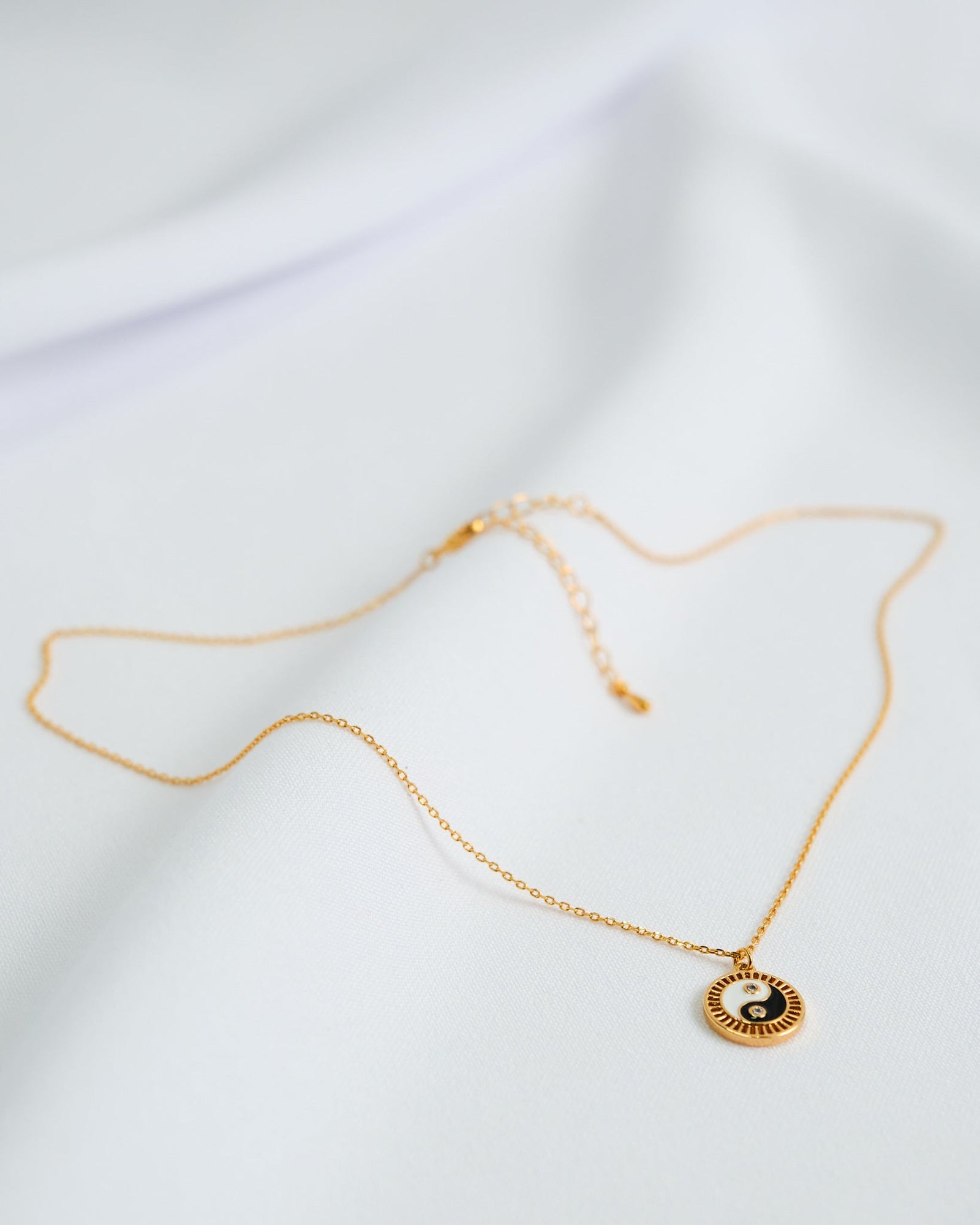 16K Plated Yin Yang Necklace
