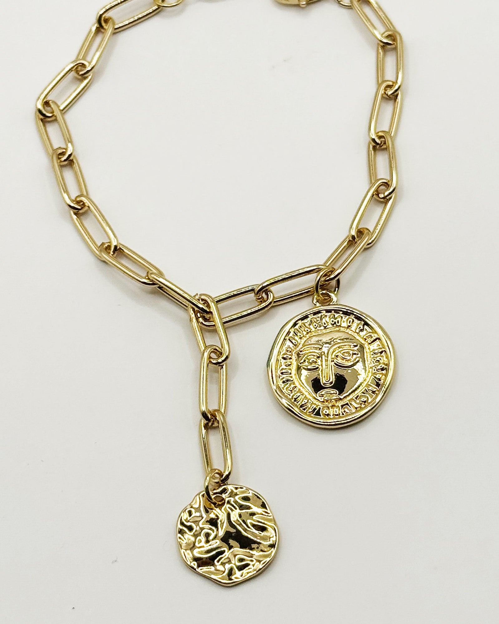 16K Plated Inka Bracelet