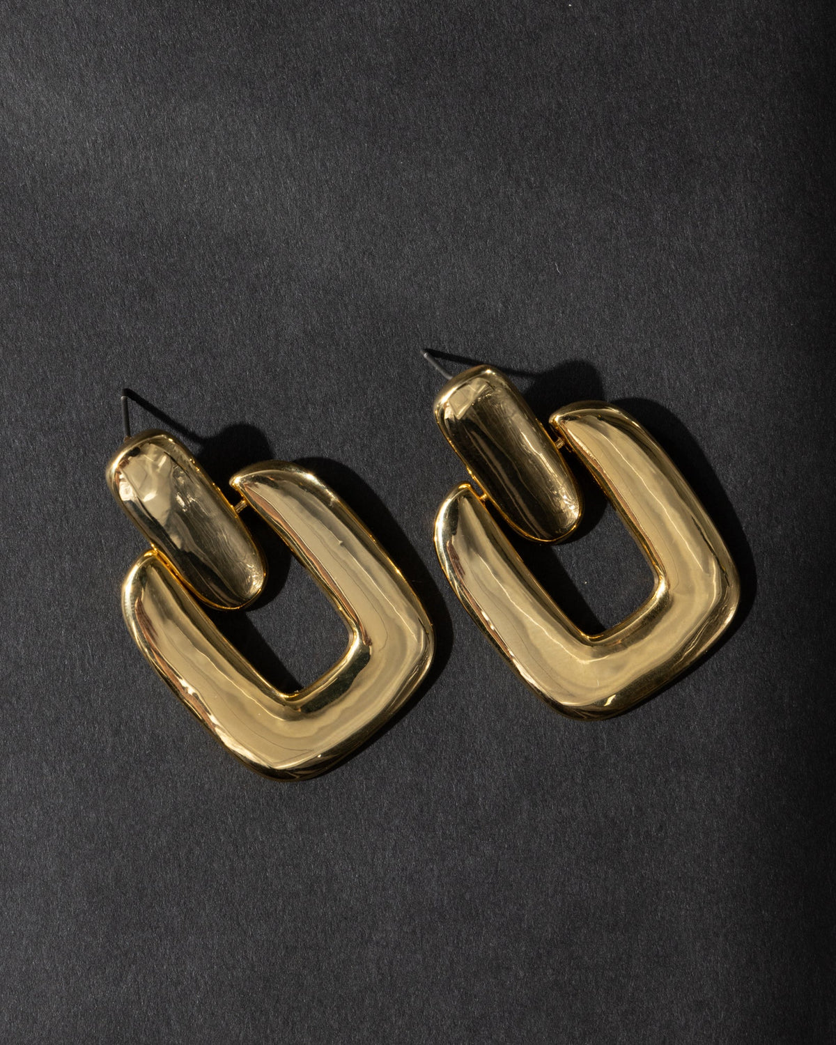 18K Plated Expat Earrings