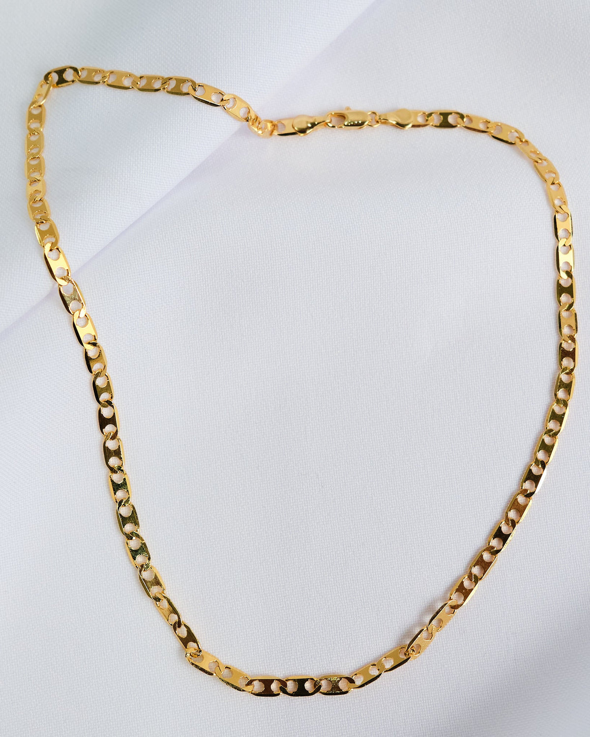 18K Plated Kim Chain Necklace