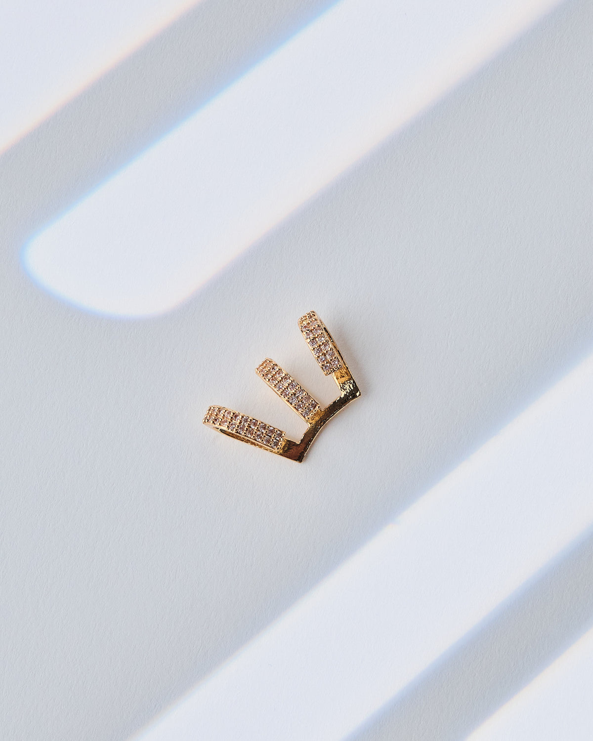16K Plated Trio Earcuff